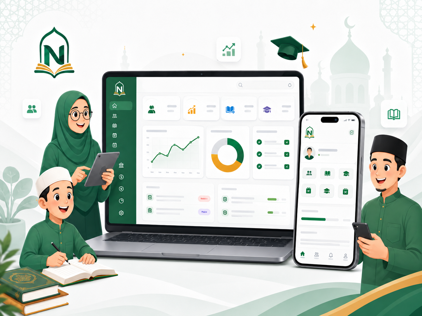Konsultasi dan pendampingan penggunaan Nizamiya